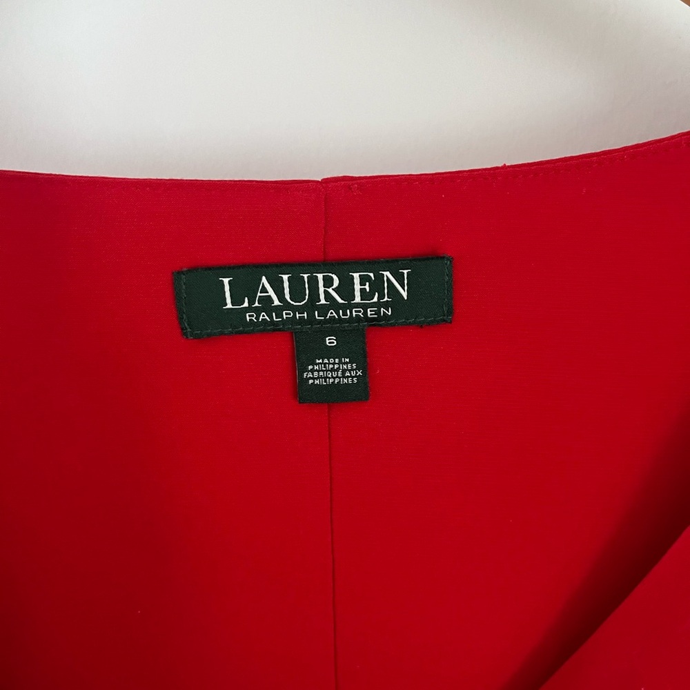 Women's Red Dress - Picture 2 of 3